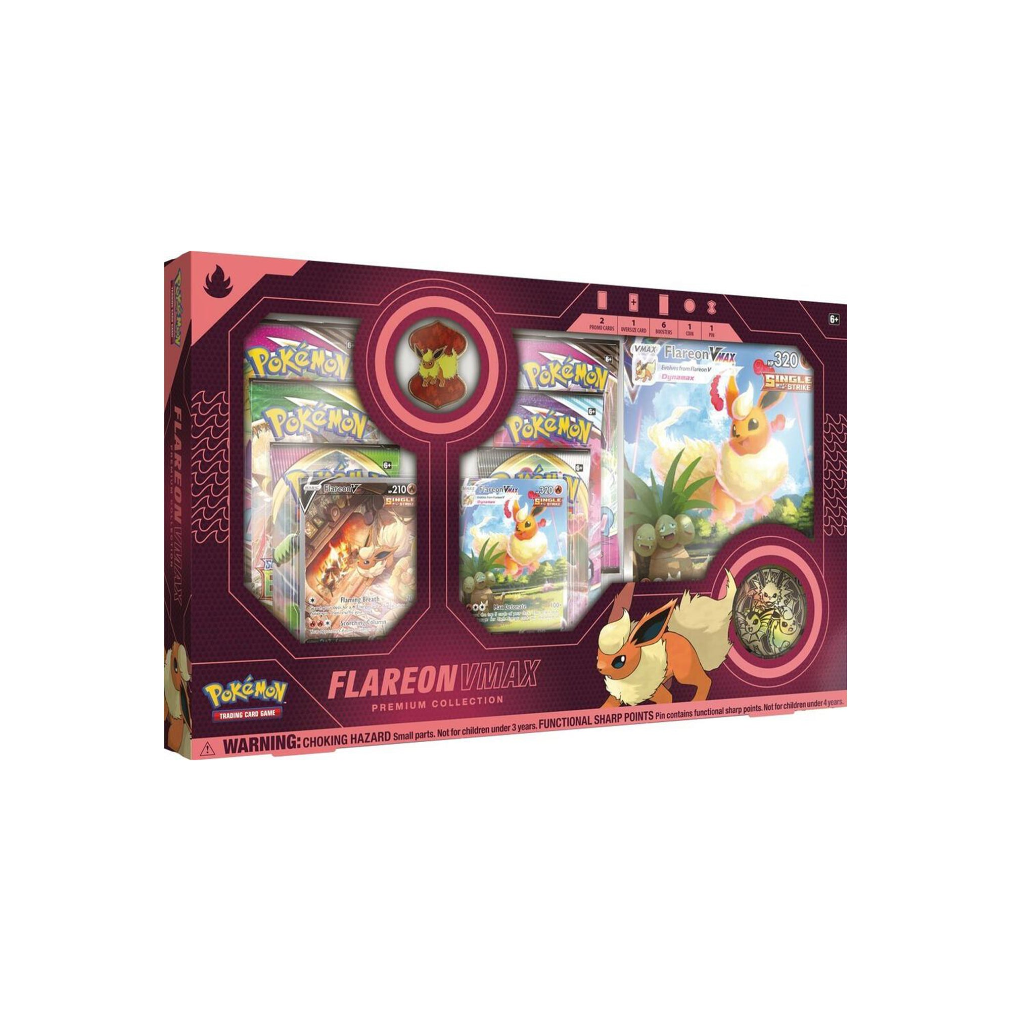 Pokémon Flareon Vmax Premium Collection
